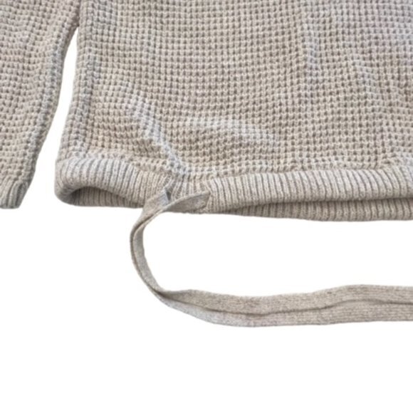Madewell Women’s‎ Knit Pullover Sweater Drawstring Hem Crew Neck TRENDY Boho XS - Picture 2 of 10